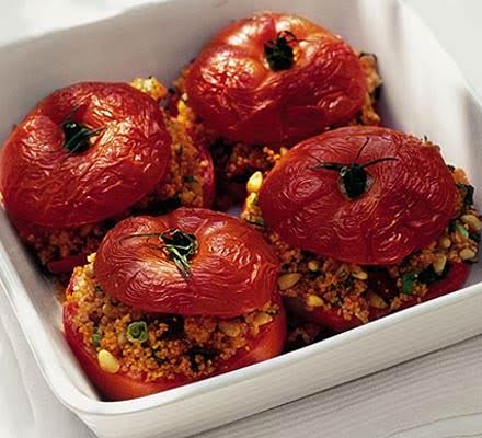 couscous stuffed beef tomatoes